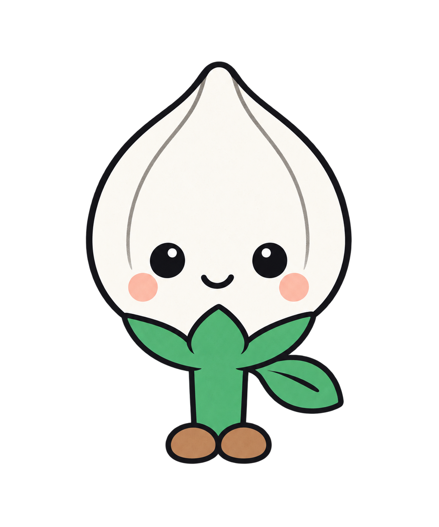 Bloo, a curious little flower bud.