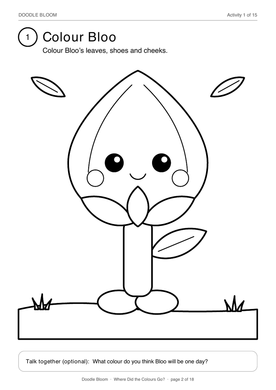Petadoodle colouring preview — actual pages