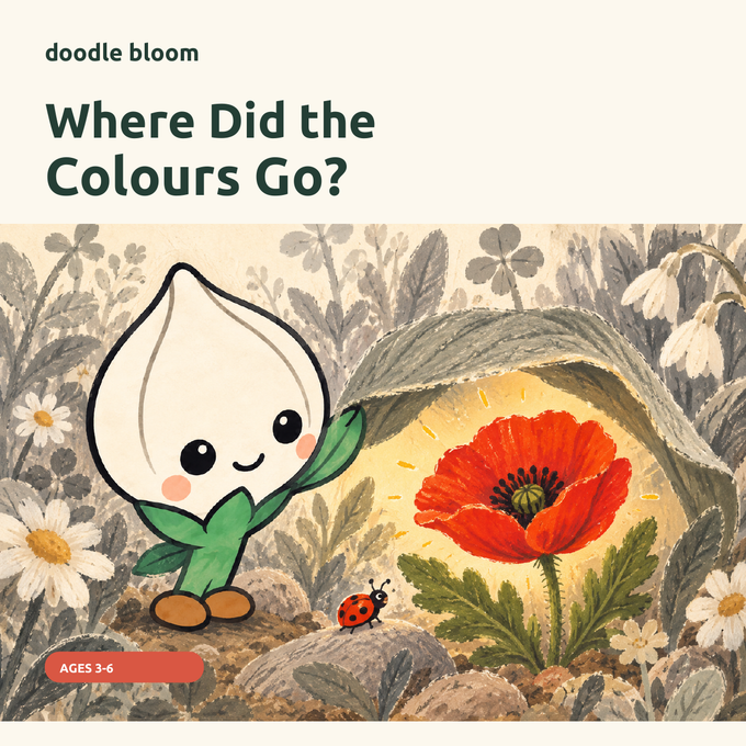 Petadoodle storybook cover — actual pages