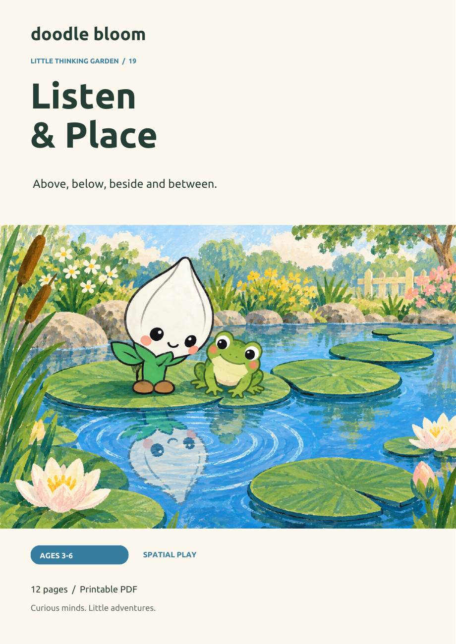 Listen & Place: actual cover