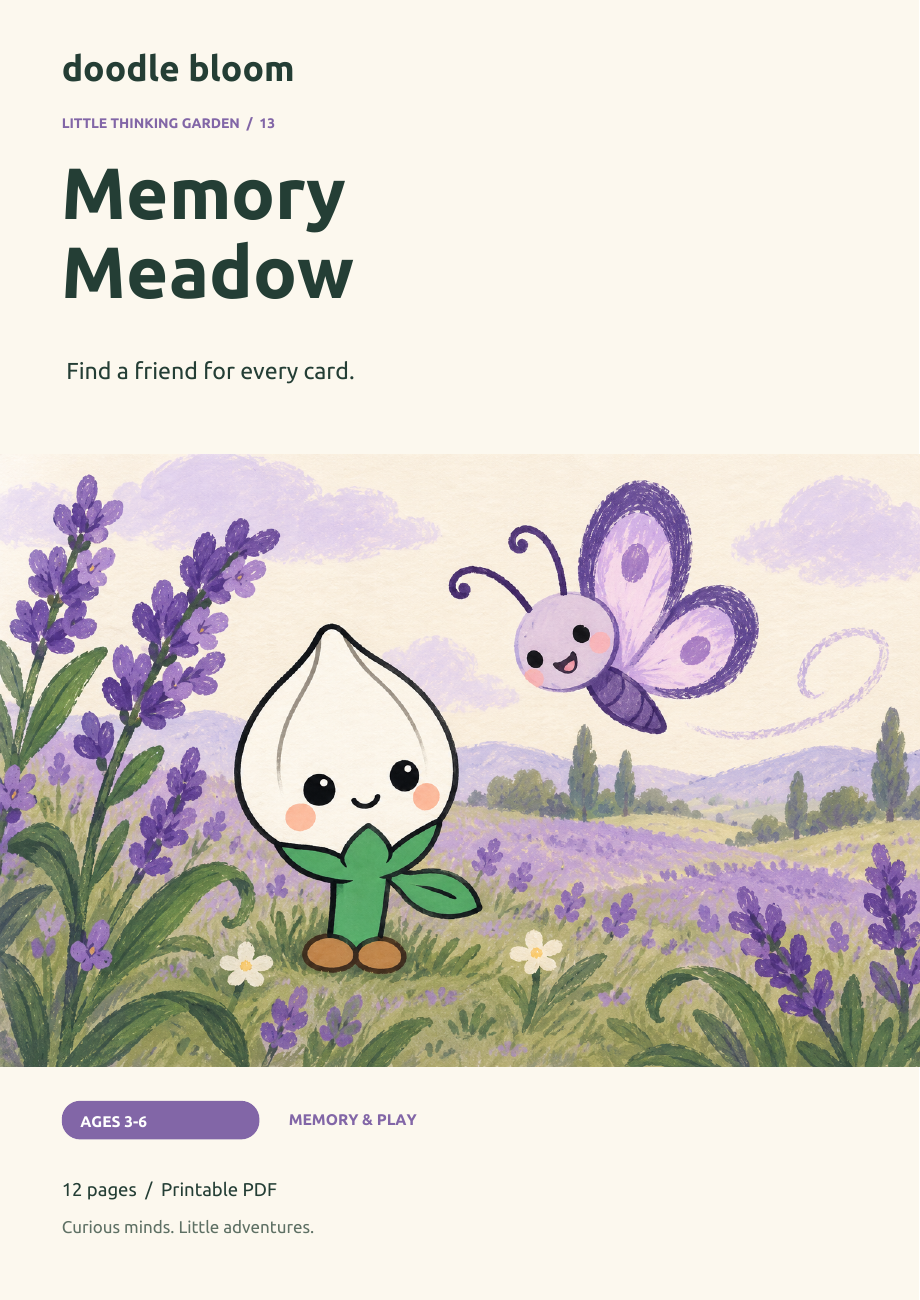 Memory Meadow: actual cover