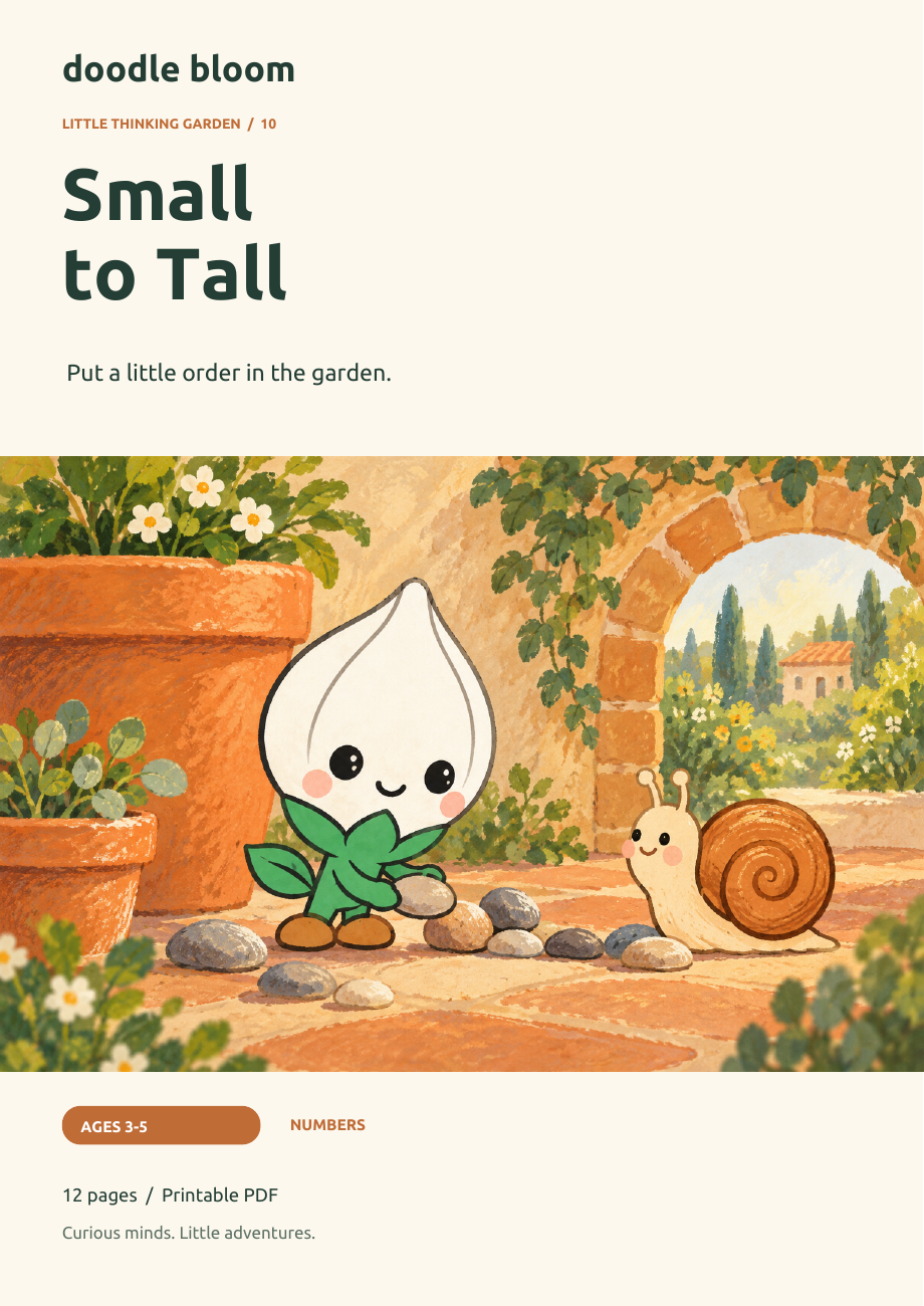 Small to Tall: actual cover