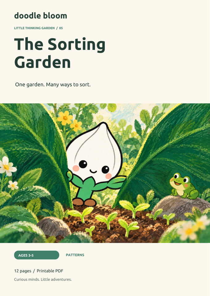 The Sorting Garden: actual cover