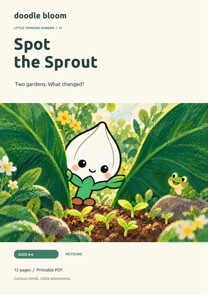 Spot the Sprout: actual cover